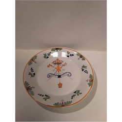 ASSIETTE LE ROY ET LES ETATS 