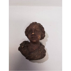 DÉCORATION VISAGE TERRE CUITE 