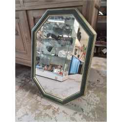 MIROIR OCTOGONAL BORD VERT...
