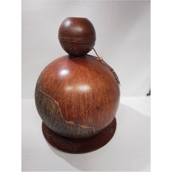 BOUTEILLE RONDE EN BOIS 