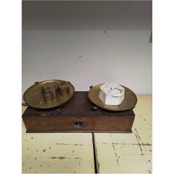 BALANCE ANCIENNE + POIDS 