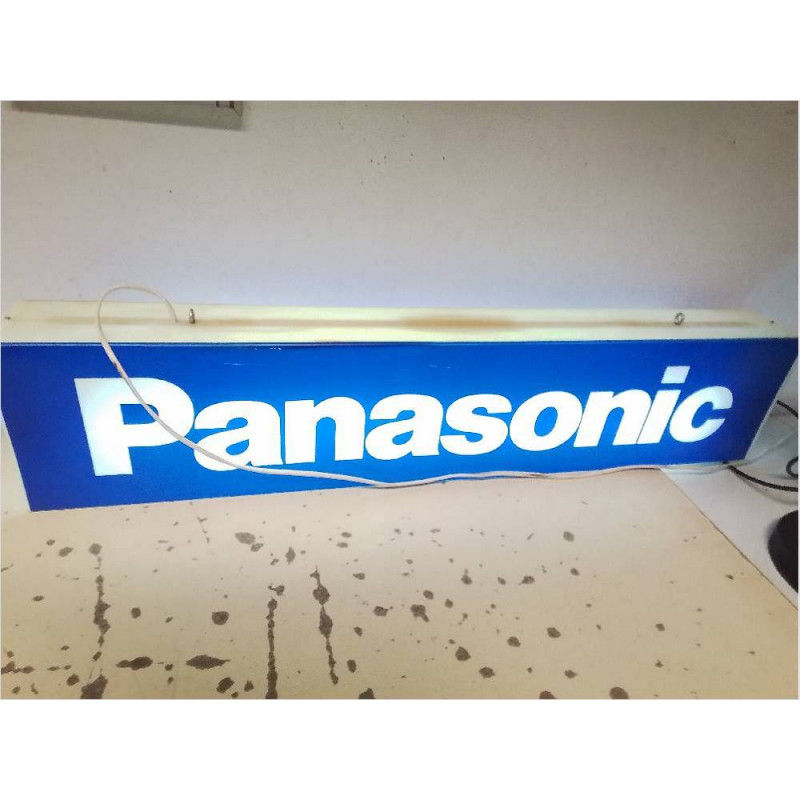 ENSEIGNE LUMINEUSE PANASONIC EN L’ETAT 