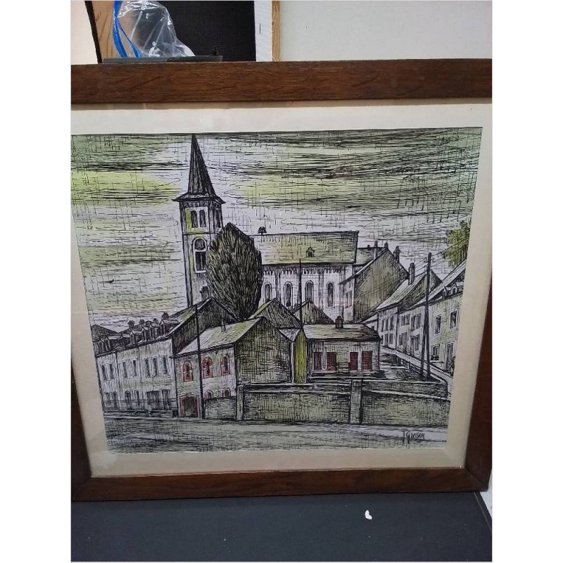 TABLEAU SIGNÉ GREISEN 