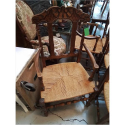 FAUTEUIL ASSISE PAILLEE 