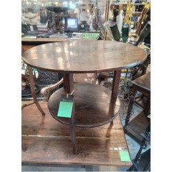 TABLE D’APPOINT CHENE FONCÉ 