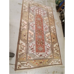 TAPIS ORIENT BRUN BLEU 125X220