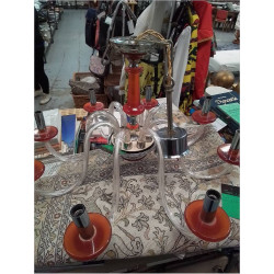 LUSTRE VINTAGE 8 FEUX 