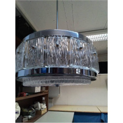 LUSTRE VINTAGE A FACETTES...