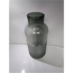 VASE VERRE GRIS