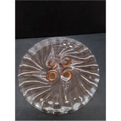 PLAT VERRE ROSE 