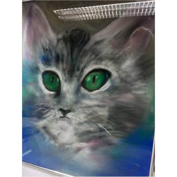 PASTEL DECO CHAT SIGNÉE NADIA
