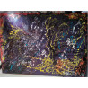 TABLEAU ACRYLIQUE POURING 