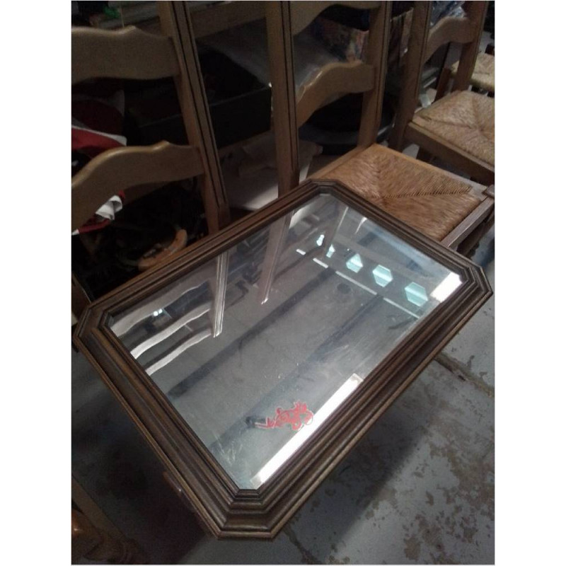 MIROIR BORD BOIS 