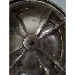 CLOCHE METAL ARGENTÉ 