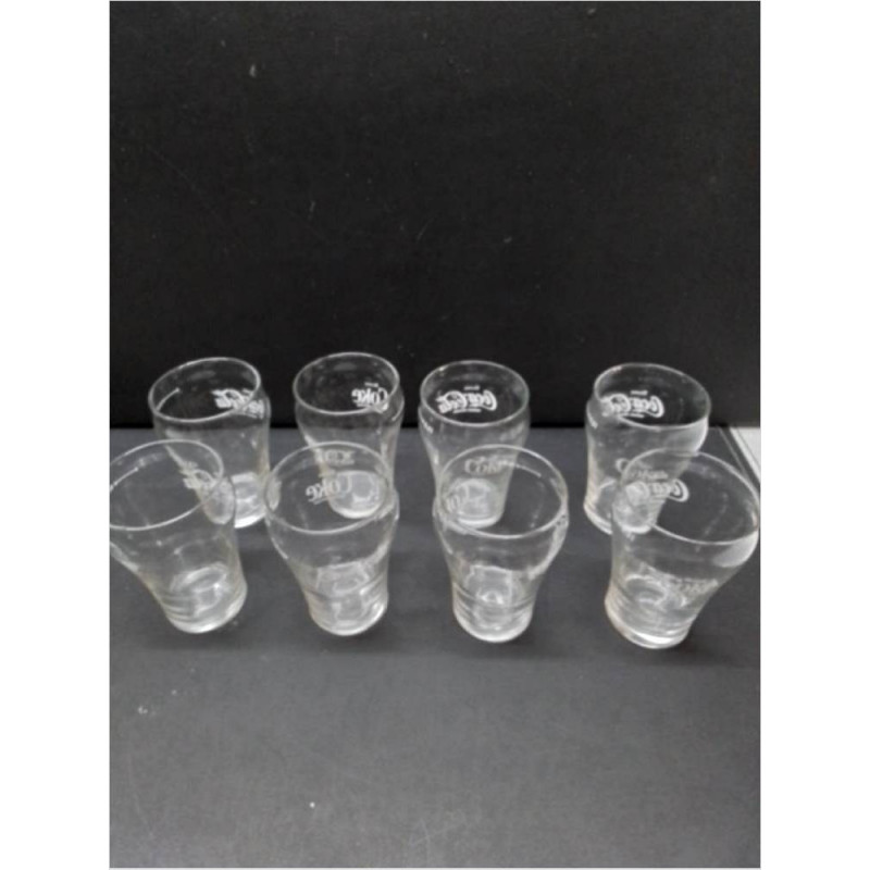 LOT DE VERRES COCA COLA 