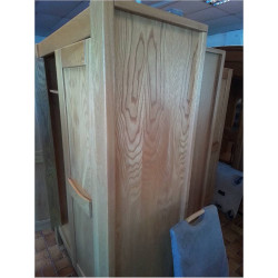 ARMOIRE 2 PORTES TRICOIRE BOIS MASSIF 