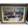 HUILE SUR TOILE MARINE 