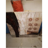TOILE MODERNE TONS BRUNS NOIRS