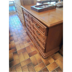 COMMODE EN BOIS 4 TIROIRS 