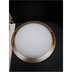PLAFONNIER VERRE METAL