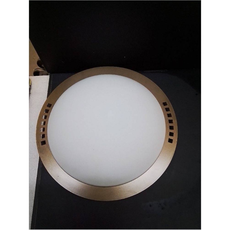 PLAFONNIER VERRE METAL