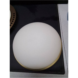 PLAFONNIER VERRE METAL