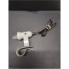 LAMPE PINCE METAL BLANC 