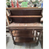 CONSOLE DESSUS MARBRE PLATEAU AMOVIBLE 