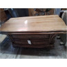 TABLE BASSE CHENE 2 TIROIRS 
