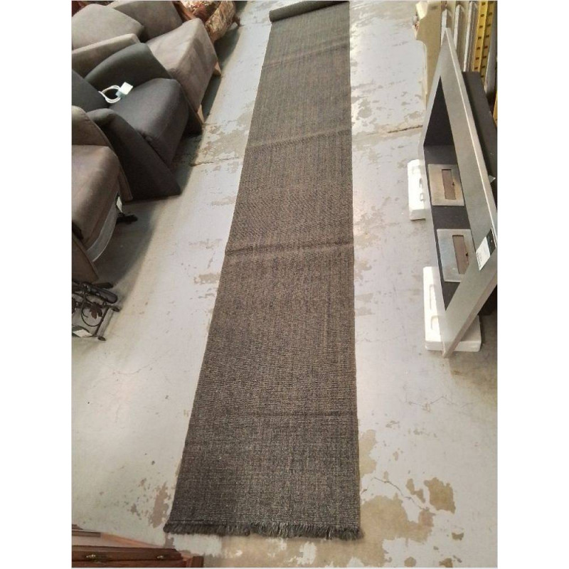TAPIS DE COULOIR GRIS 65X400