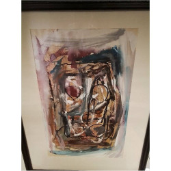 PEINTURE ABSTRAITE SIGNEE