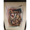 PEINTURE ABSTRAITE SIGNEE