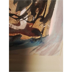 PEINTURE ABSTRAITE SIGNEE
