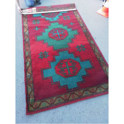 TAPIS TON ROUGE 220X120