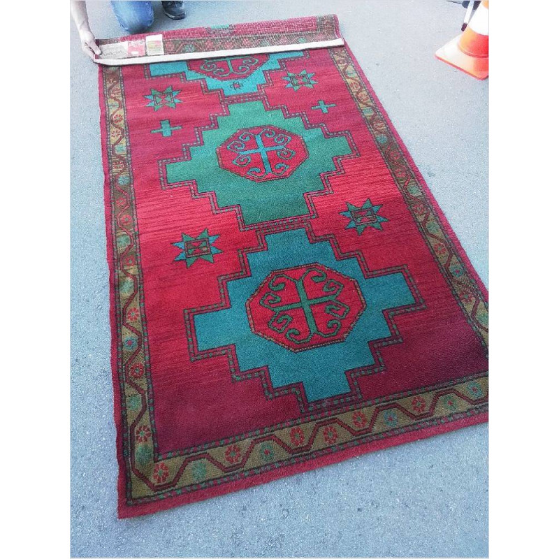 TAPIS TON ROUGE 220X120