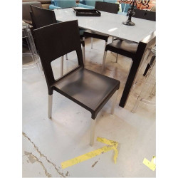 LOT DE 4 CHAISES KRISTALIA...
