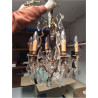 LUSTRE BRONZE A PAMPILLES 