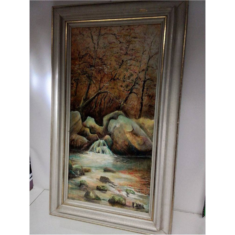 HUILE SUR TOILE SIGNÉE A.SCHUL 
