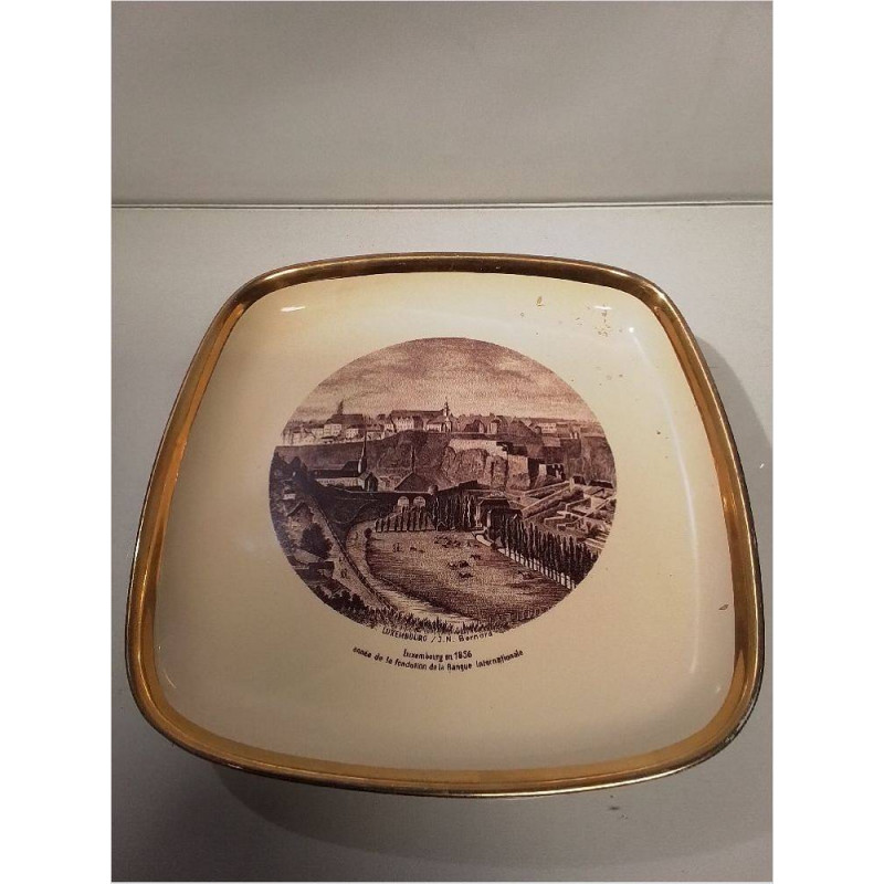 ASSIETTE COLLECTION SEPTFONTAINES LUXEMBOURG 