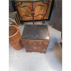CHEVET ART DECO DESSUS MARBRE 