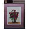PEINTURE SUR SOIE MARIETTE DETAILLE ARTISTE LUXEMBOURGEOISE 