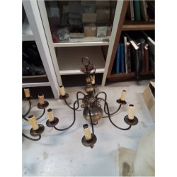 LUSTRE 6 BRANCHES STYLE...