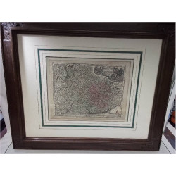GRAVURE ANCIENNE SABAUDIA 1700
