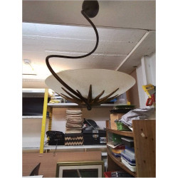 SUSPENSION METAL VERRE TORSADE