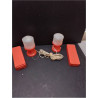 LOT LAMPES DE CARAVANE VINTAGE 
