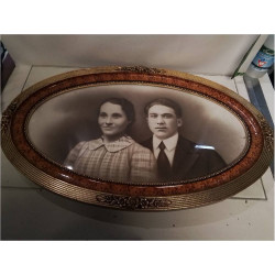 CADRE OVALE PORTRAIT COUPLE