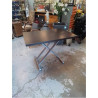 TABLE MULTIFONCTIONS METAL ET BOIS