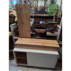 MEUBLE D’ENTREE BICOLORE 
