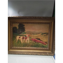 HUILE SUR TOILE SIGNÉE...