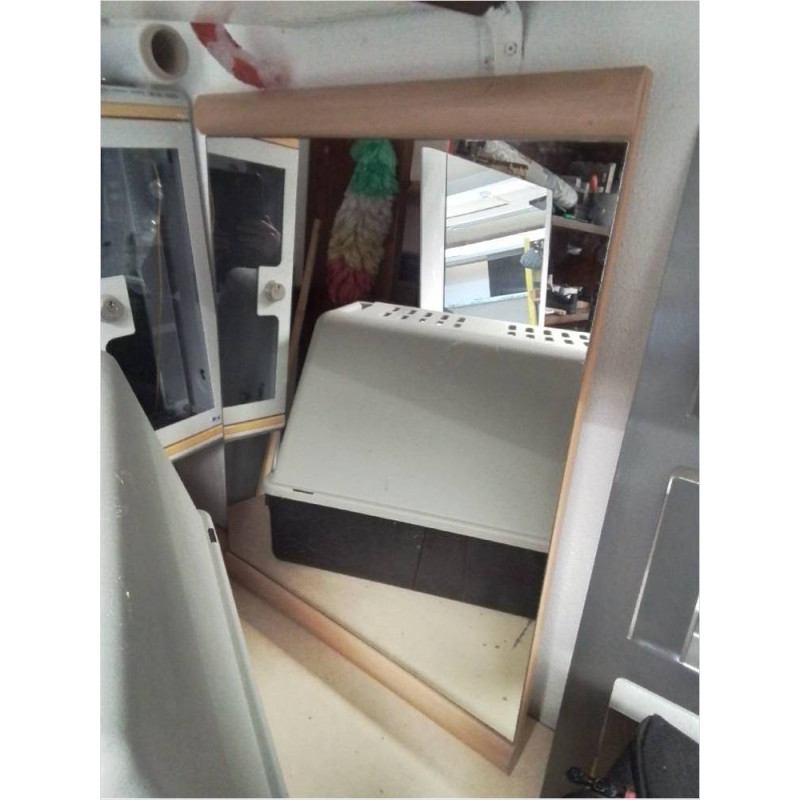 MIROIR BORD BOIS 